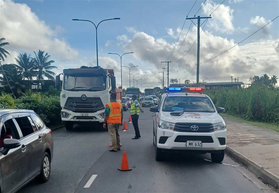 LTA and Police joint enforcement teams will be monitoring road safety compliance this festive season. Image LTA