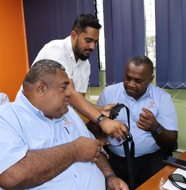 LTA enforcement officers undergo technical and operations training on the use of body cameras. Image LTA